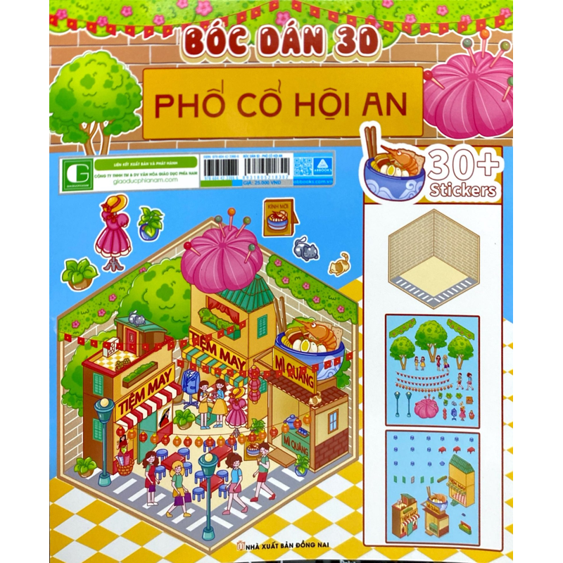 Bóc Dán 3D - Phố Cổ Hội An (Móc Treo)