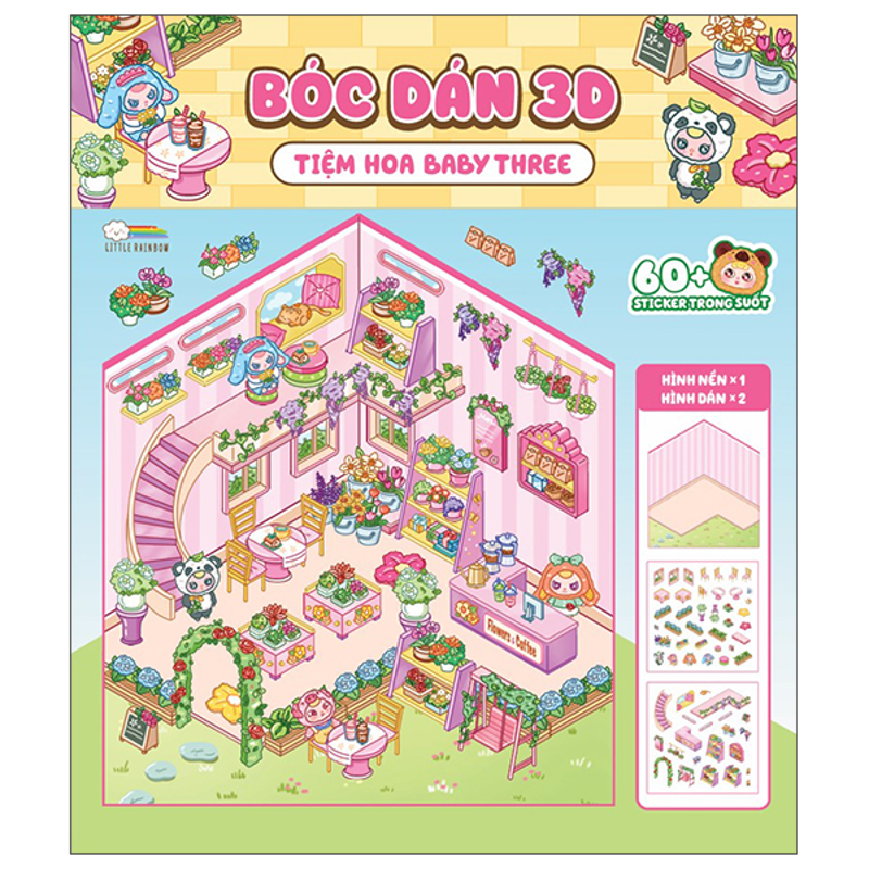 Bóc Dán 3D - Tiệm Gà Rán Baby Three