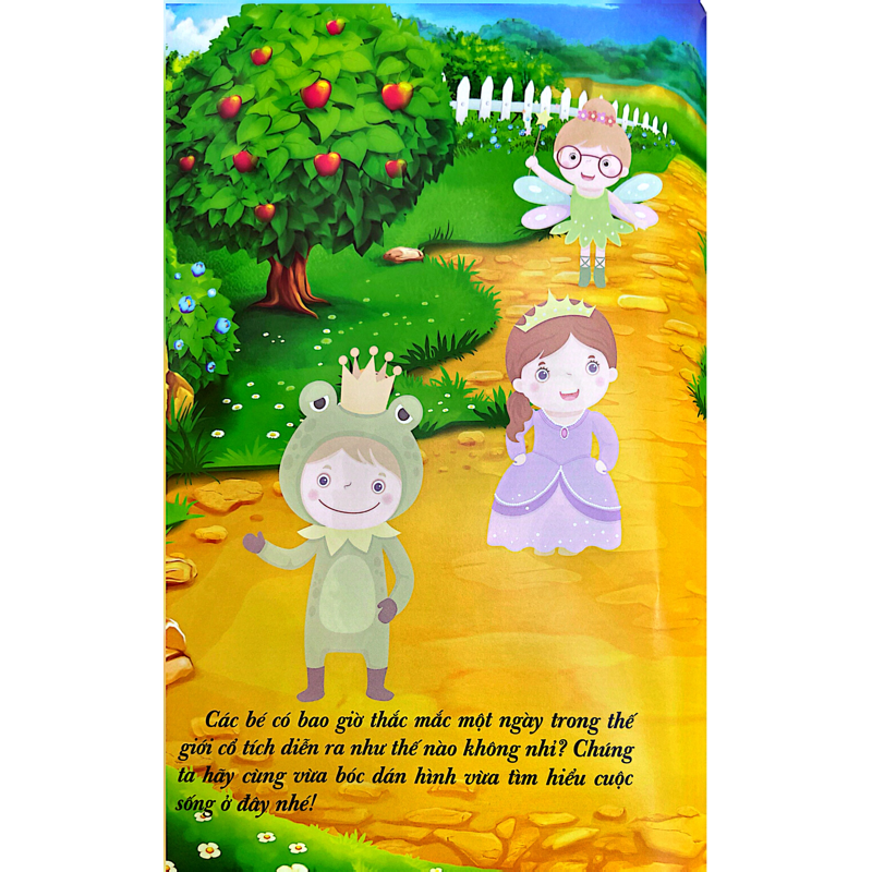 Bóc Dán Hình Thông Minh - Princess Công Chúa Nhỏ Anna