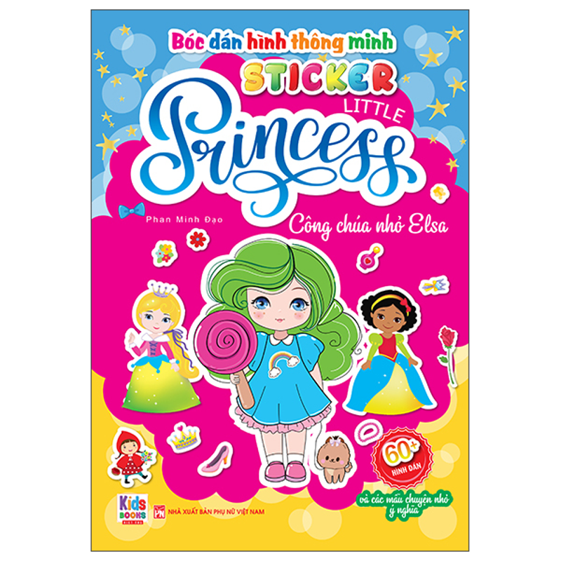 Bóc Dán Hình Thông Minh - Princess Công Chúa Nhỏ Belle