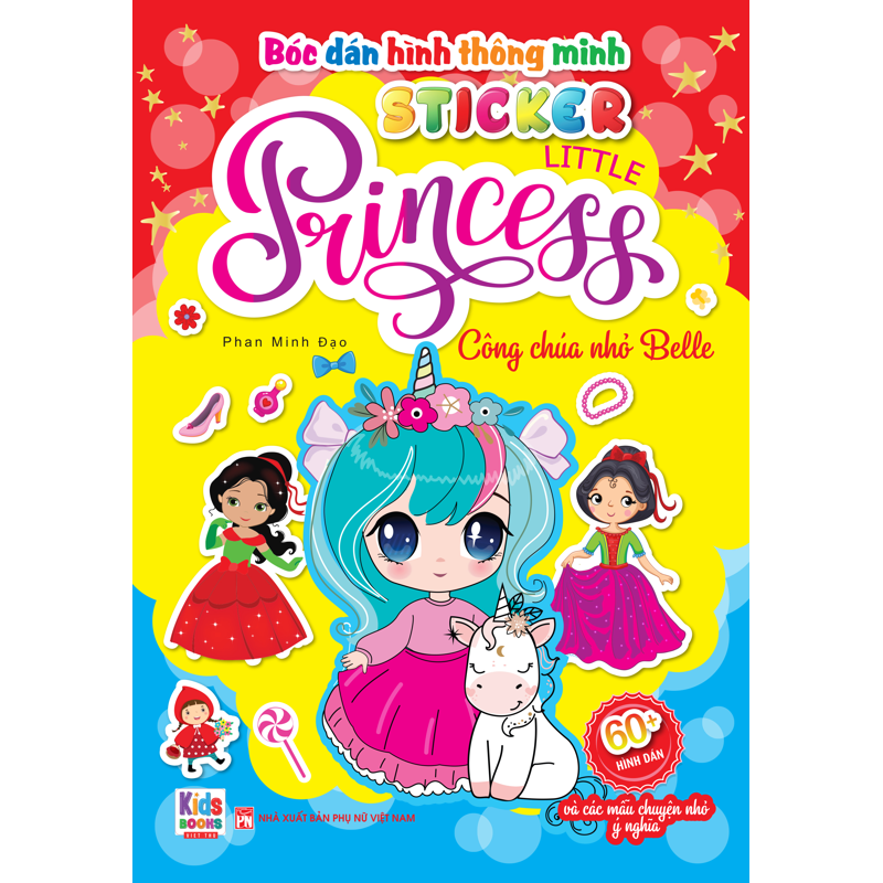 Bóc Dán Hình Thông Minh - Princess Công Chúa Nhỏ Belle