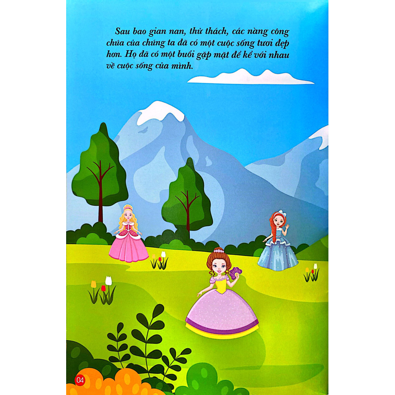 Bóc Dán Hình Thông Minh - Princess Công Chúa Nhỏ Belle