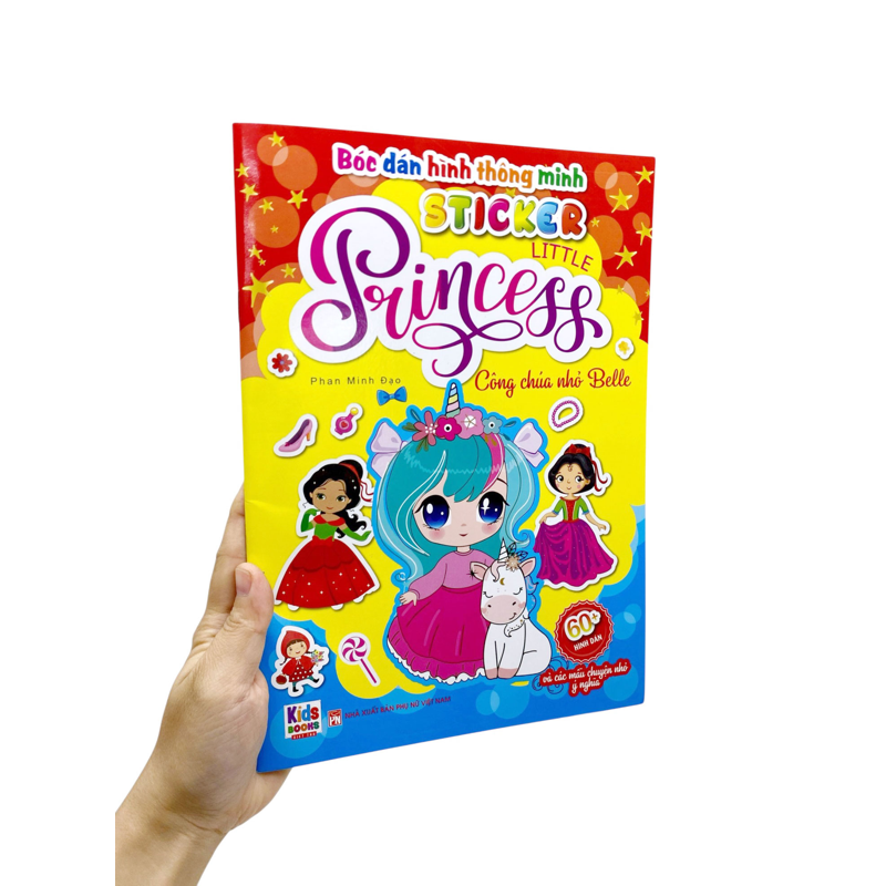 Bóc Dán Hình Thông Minh - Princess Công Chúa Nhỏ Belle