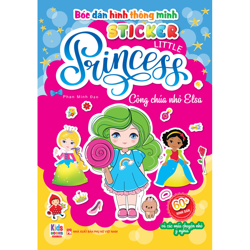 Bóc Dán Hình Thông Minh-Princess Công Chúa Nhỏ Elsa