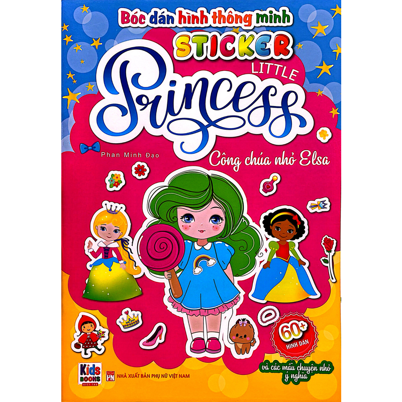 Bóc Dán Hình Thông Minh-Princess Công Chúa Nhỏ Elsa