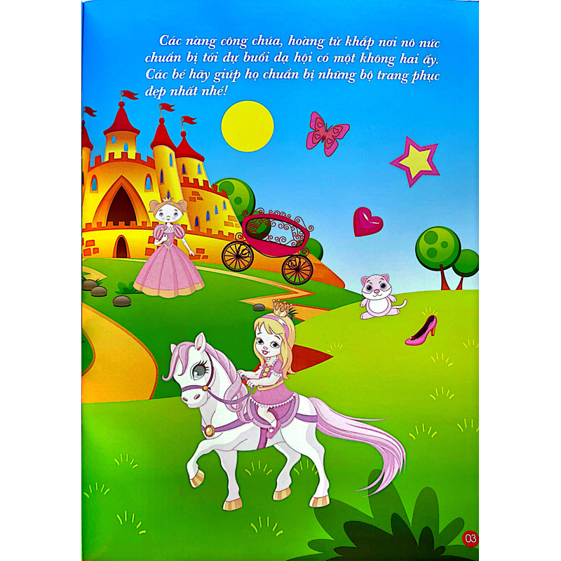 Bóc Dán Hình Thông Minh-Princess Công Chúa Nhỏ Elsa