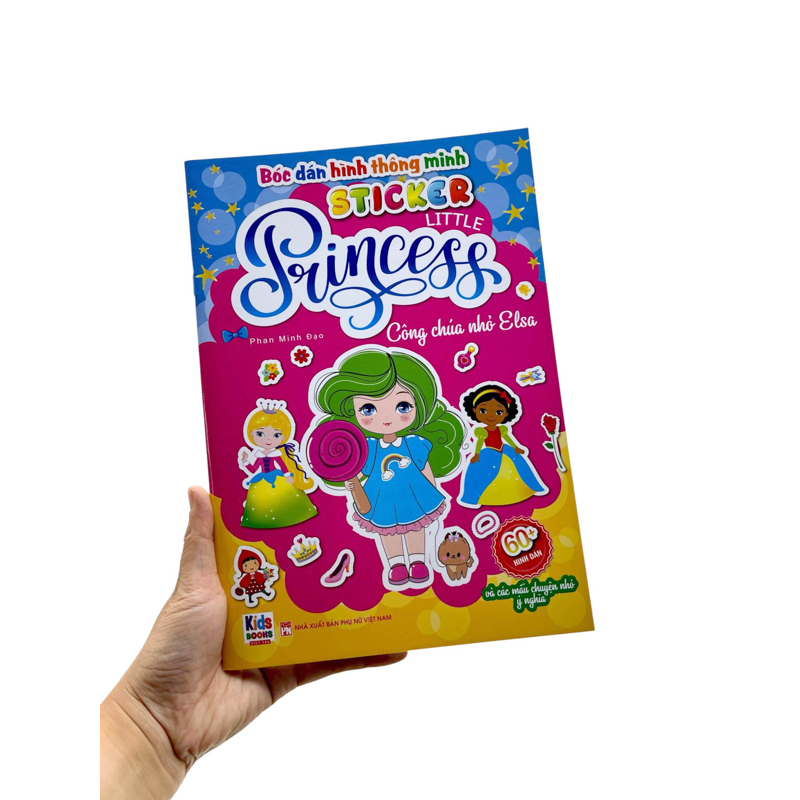 Bóc Dán Hình Thông Minh-Princess Công Chúa Nhỏ Elsa