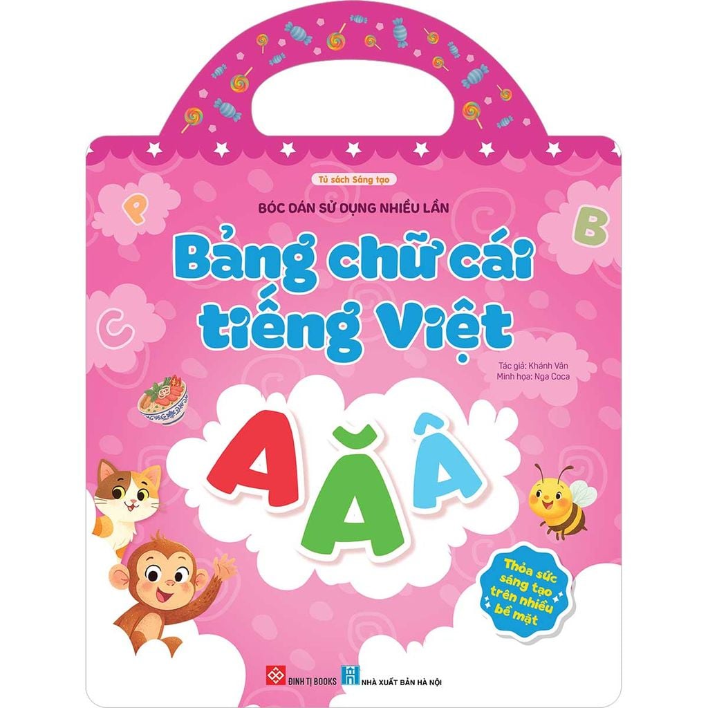 Bóc Dán Sử Dụng Nhiều Lần - Bảng Chữ Cái Tiếng Việt