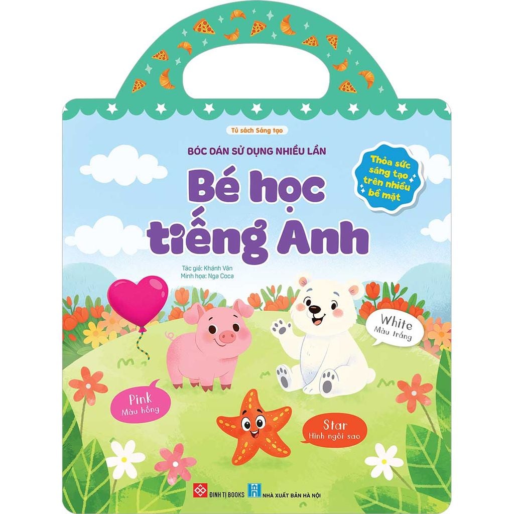Bóc Dán Sử Dụng Nhiều Lần - Bé Học Tiếng Anh