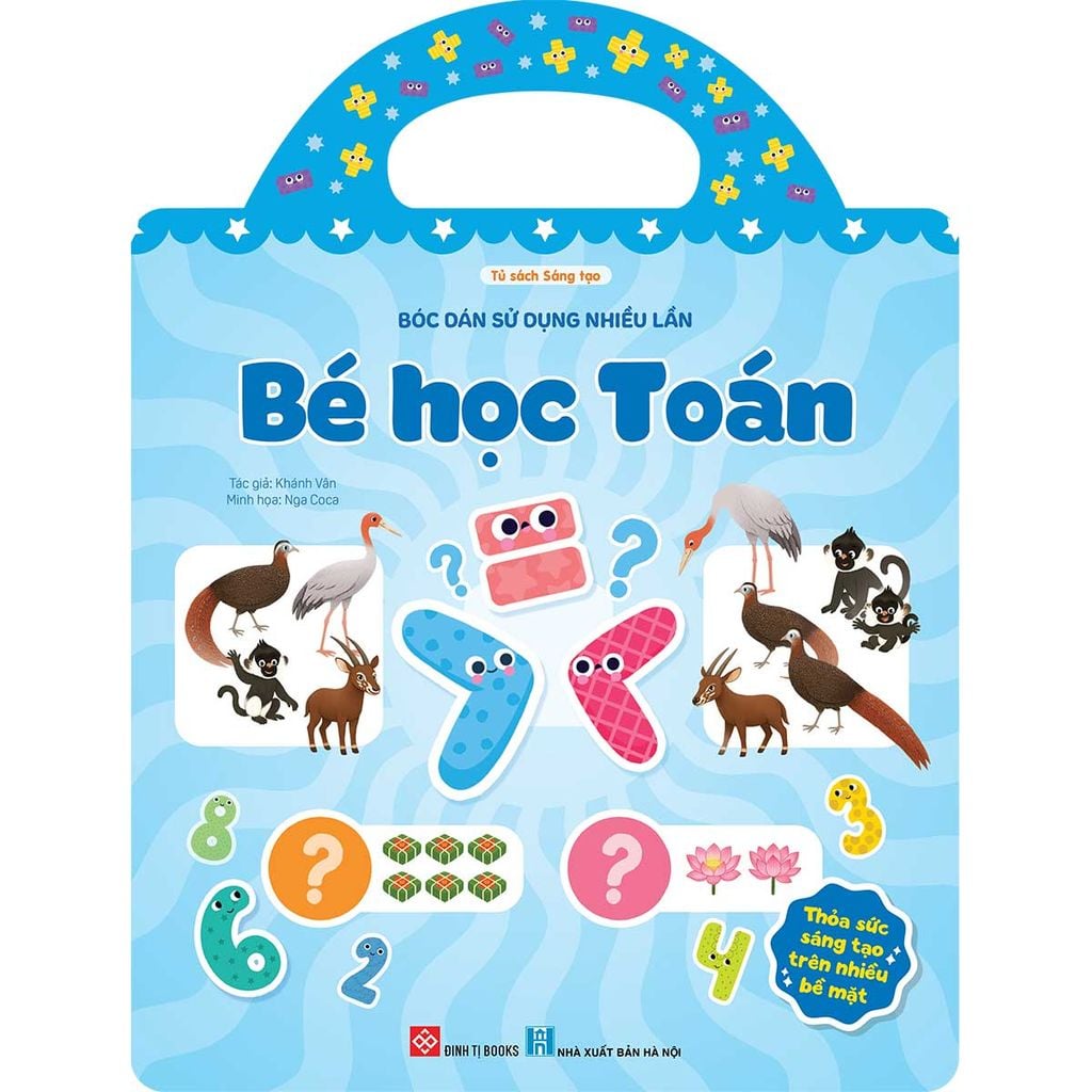 Bóc Dán Sử Dụng Nhiều Lần - Bé Học Toán