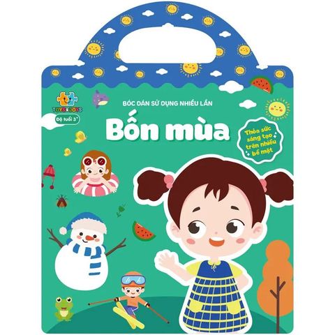 Bóc Dán Sử Dụng Nhiều Lần - Bốn Mùa