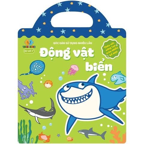 Bóc Dán Sử Dụng Nhiều Lần - Động Vật Biển