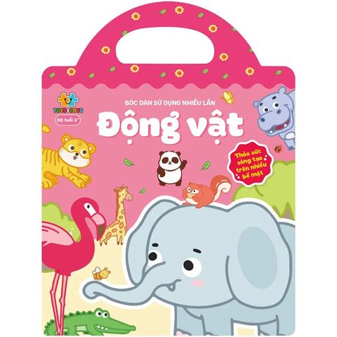 Bóc Dán Sử Dụng Nhiều Lần - Động Vật