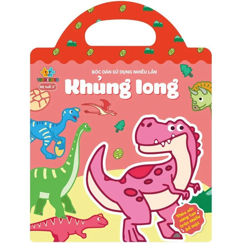 Bóc Dán Sử Dụng Nhiều Lần - Khủng Long