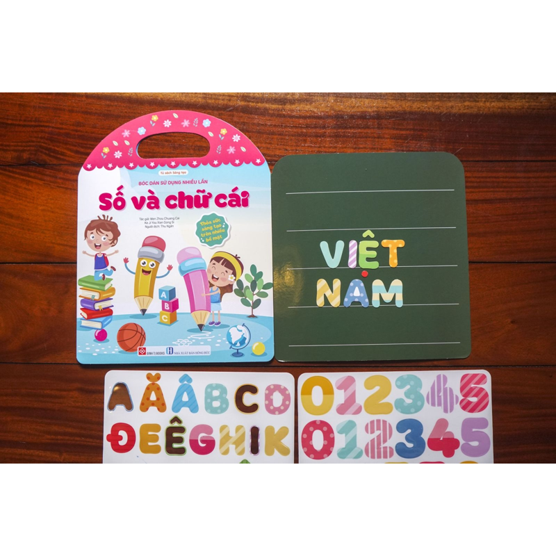 Bóc Dán Sử Dụng Nhiều Lần - Số Và Chữ Cái