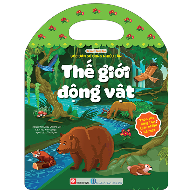 Bóc Dán Sử Dụng Nhiều Lần-Thế Giới Động Vật