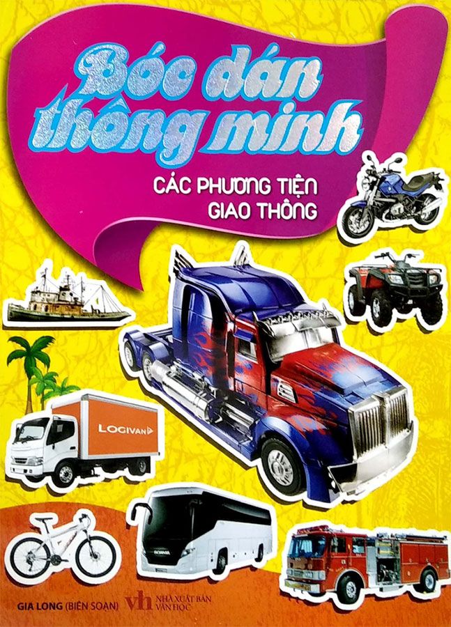 Bóc Dán Thông Minh - Các Phương Tiện Giao Thông (Tái bản năm 2022)