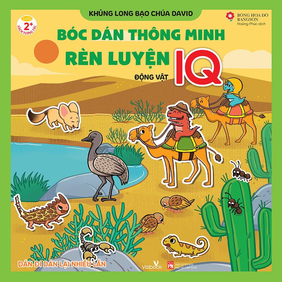 Bóc Dán Thông Minh Rèn Luyện IQ - Động Vật