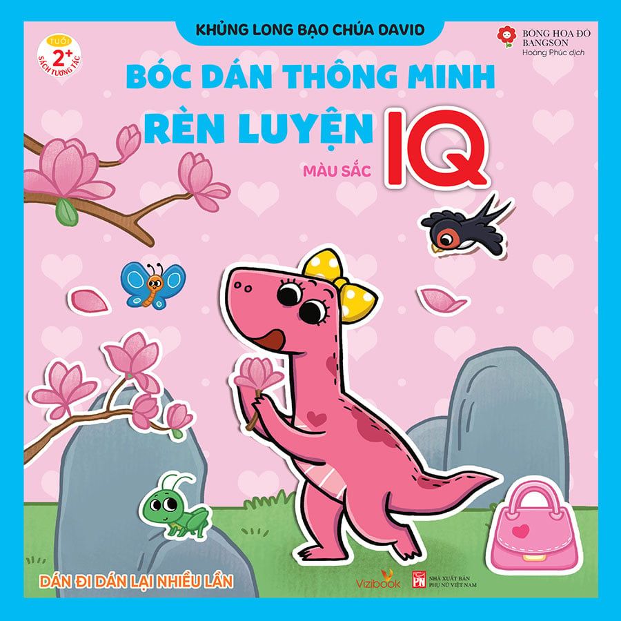 Bóc Dán Thông Minh Rèn Luyện IQ - Màu Sắc