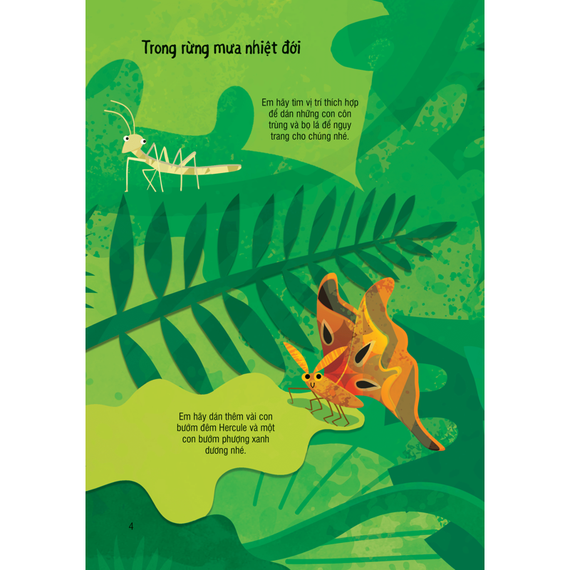 Bóc Dán Thông Minh - Sâu Bọ