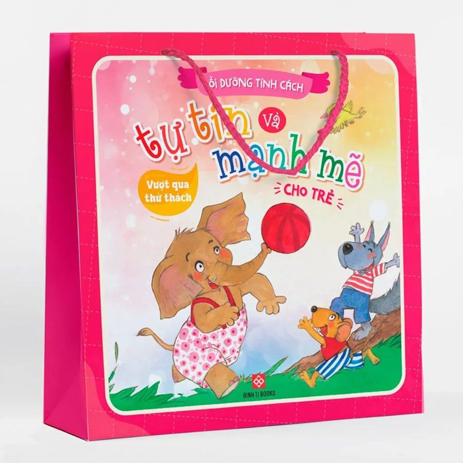 Bộ Túi Bồi Dưỡng Tính Cách Tự Tin Và Mạnh Mẽ Cho Trẻ - Vượt Qua Thử Thách (Bộ 4 cuốn)