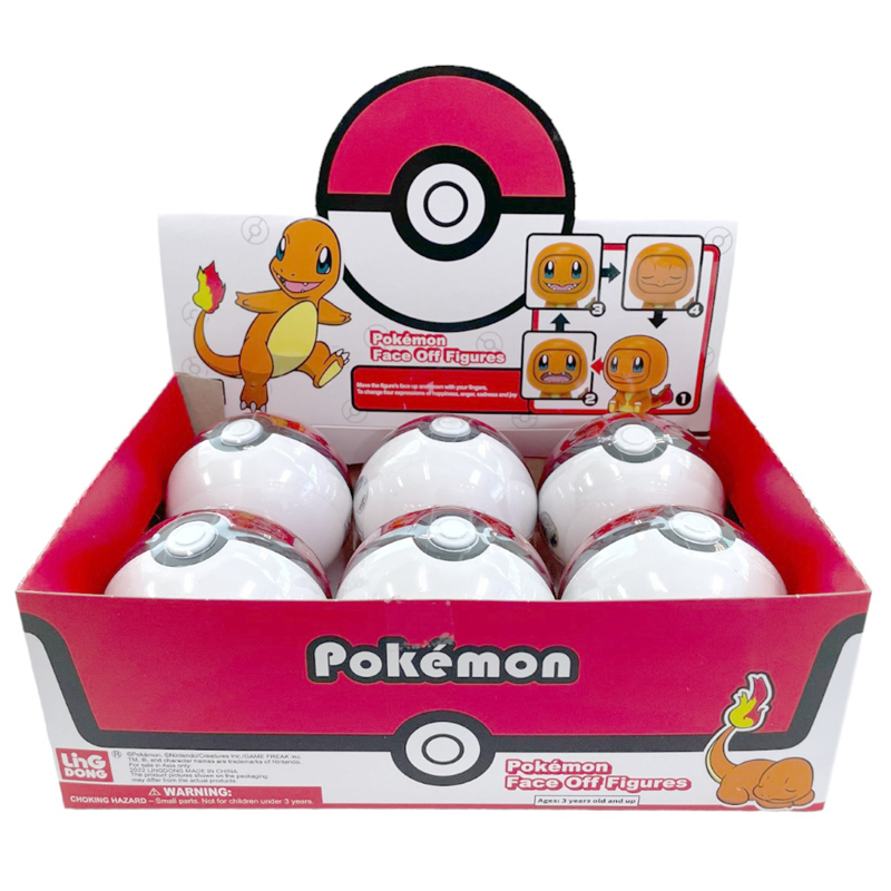 Pokemon Toys Bóng Pokeball Với Pokemon 4 Biểu Cảm Series 2 8104 (Giao Mẫu Ngẫu Nhiên)