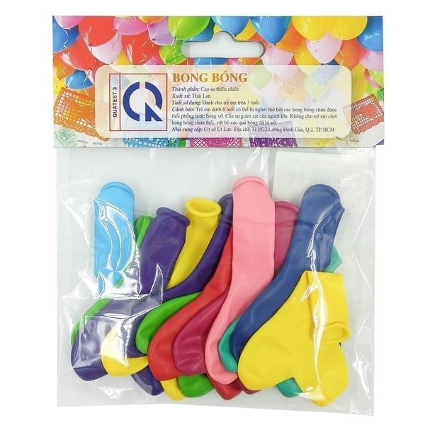 Bong Bóng Thái Lan Hình Trái Tim Nhỏ