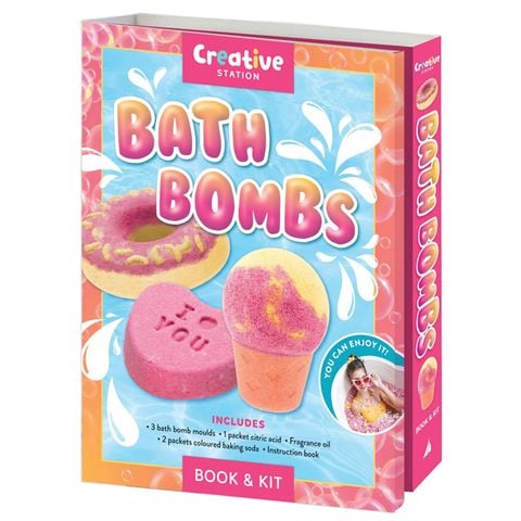 Book & Kit - Creative Station - Bath Bombs