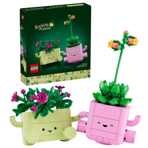 Lego Botanicals Đồ Chơi Lắp Ráp Chậu Cây Nhí Nhảnh 11506