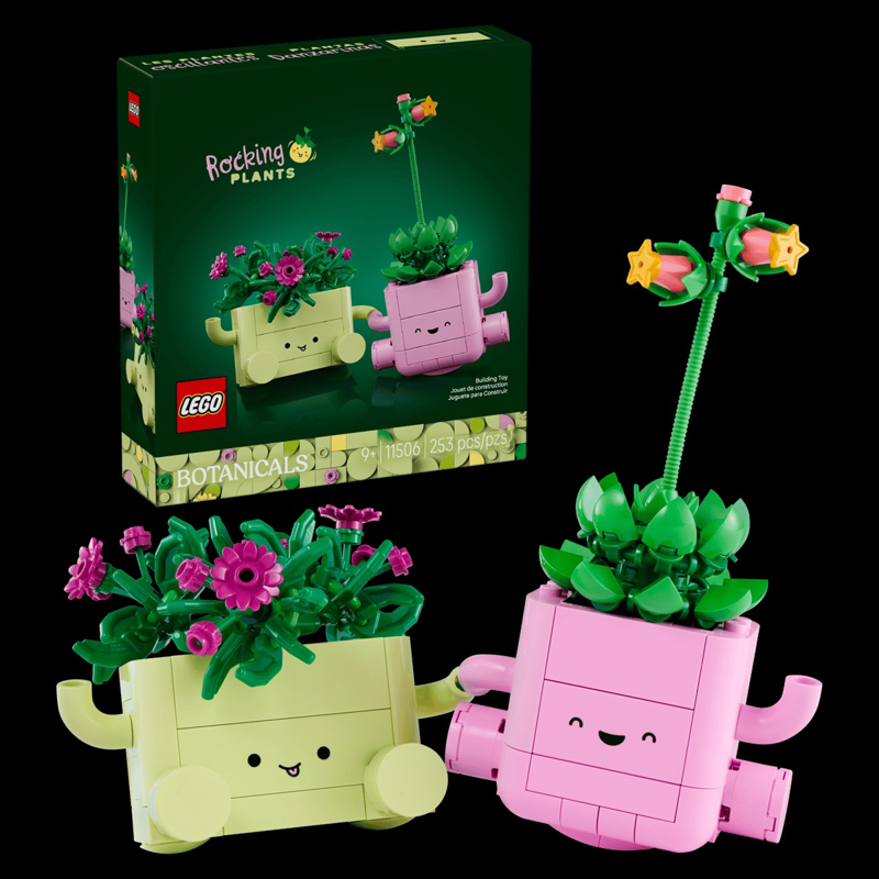 Lego Botanicals Đồ Chơi Lắp Ráp Chậu Cây Nhí Nhảnh 11506