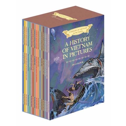 Boxset A History Of Vietnam In Pictures (In Colour) (Bộ 16 cuốn)