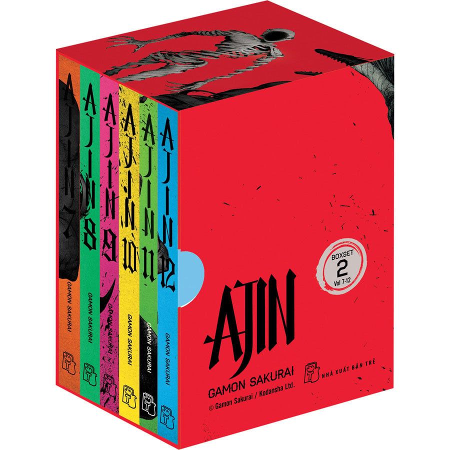 Boxset Ajin 2 (Tập 7 - 12)
