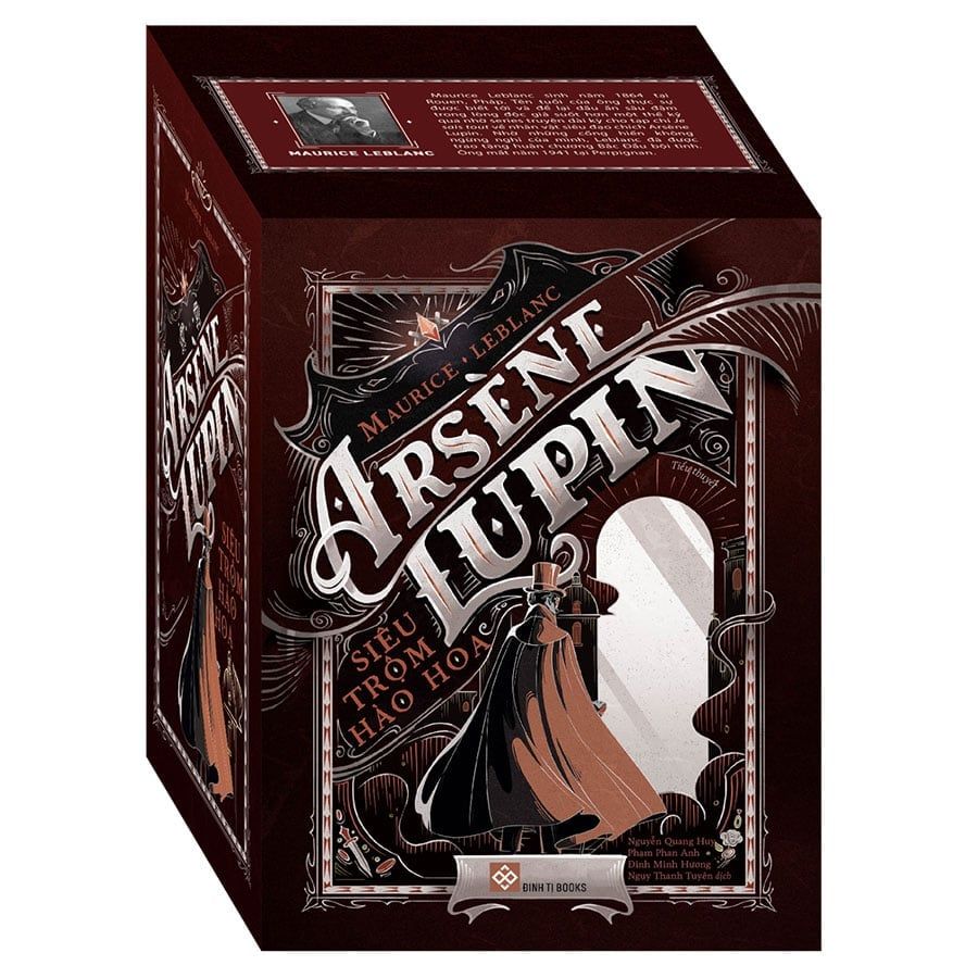 Boxset Arsène Lupin - Siêu Trộm Hào Hoa 2021 (Bộ 5 cuốn)