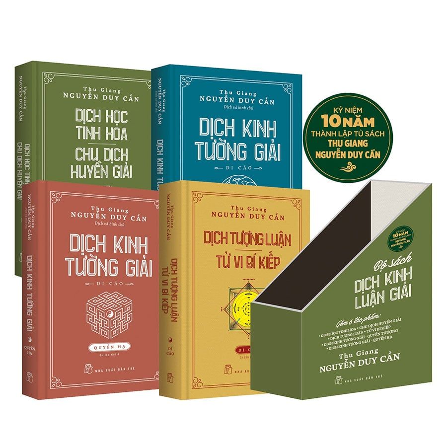 Boxset Dịch Kinh Luận Giải (Bộ 4 cuốn) (Tái bản năm 2022)