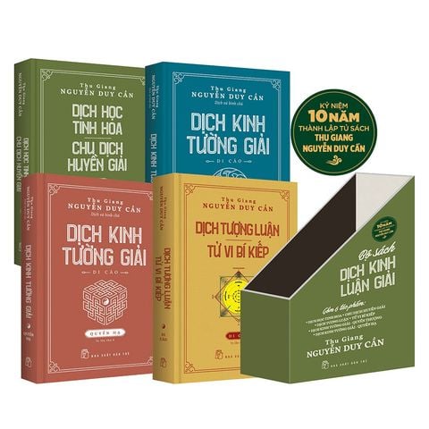 Boxset Dịch Kinh Luận Giải (Bộ 4 cuốn) (Tái bản năm 2022)