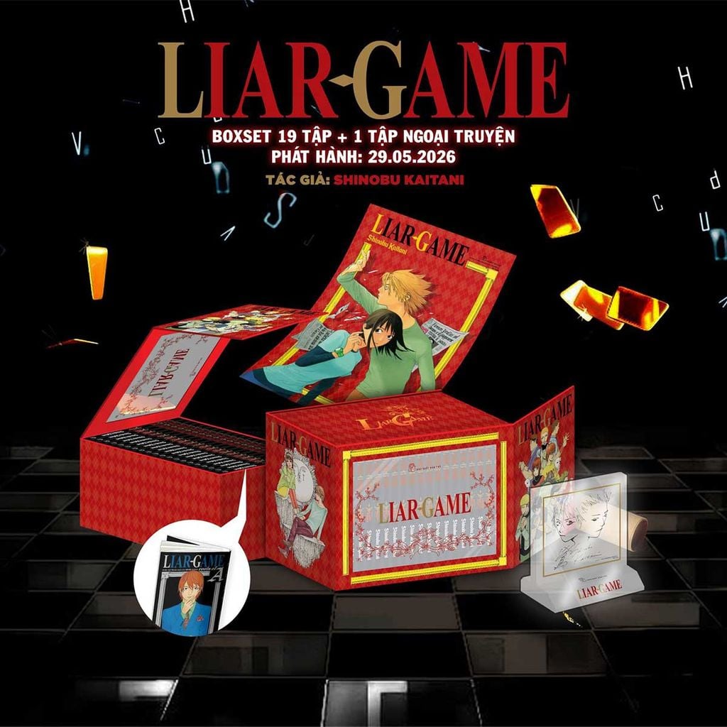 Boxset Liar Game: Tập 1 - 19 + Ngoại Truyện (Bộ 20 Tập)