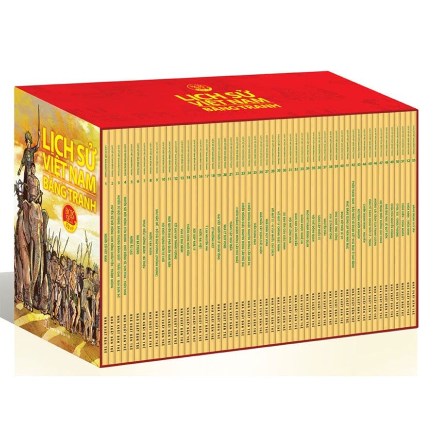 Boxset Lịch Sử Việt Nam Bằng Tranh (Bộ 53 tập)