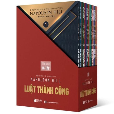 Boxset Luật Thành Công Của Napoleon Hill (Bộ 16 tập)