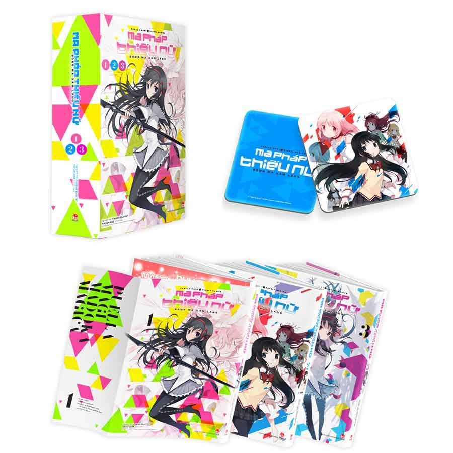 Boxset Ma Pháp Thiếu Nữ - Bóng Ma Xâm Lăng (Tập 1-3)