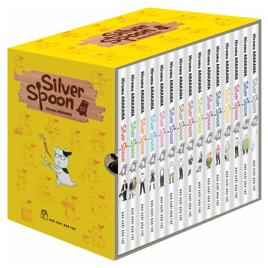 Boxset Silver Spoon (Bộ 15 cuốn)