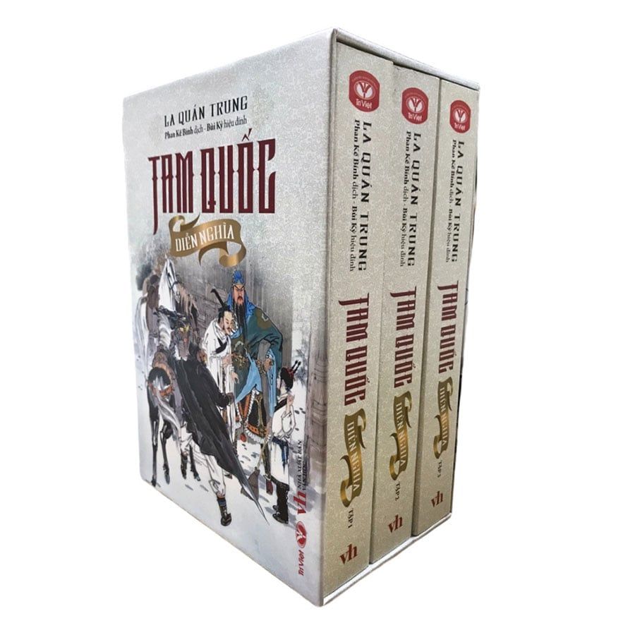 Boxset Tam Quốc Diễn Nghĩa (Bộ 3 tập) (Tái bản năm 2023)