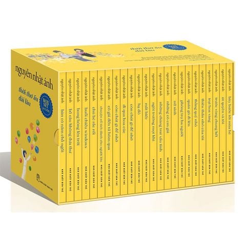Boxset Nguyễn Nhật Ánh - Thời Thơ Ấu Dài Lâu - Vàng Ấm Áp (Bộ 24 cuốn)