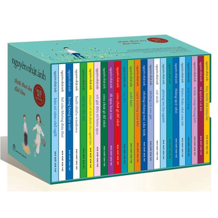 Boxset Nguyễn Nhật Ánh - Thời Thơ Ấu Dài Lâu - Xanh Ngọt Ngào (Bộ 24 cuốn)