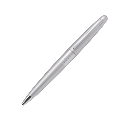 Bút Bi Mr Mực Xanh (Thân Silver)/BP-MR1-M-SID-L