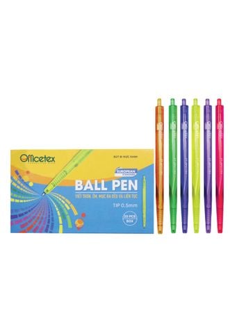 Bút Bi Mực Xanh/OT-BP017BU