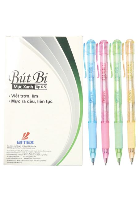 Bút Bi Mực Xanh OT-BP003BU