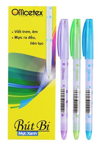 Bút Bi Mực Xanh/OT-BP008BU