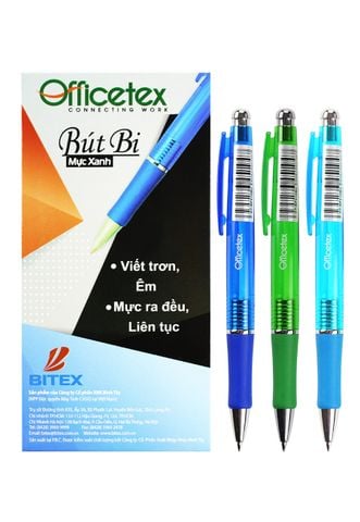 Bút Bi Mực Xanh/OT-BP010BU