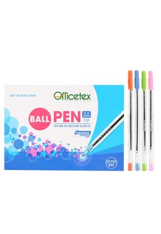 Bút Bi Mực Xanh/OT-BP013BU