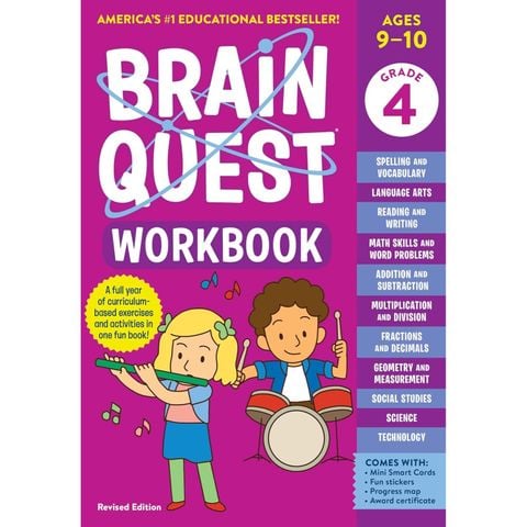 Brain Quest Workbook: 4th Grade
